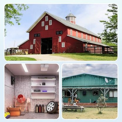 addlon 12 Shutter Exhaust Fanwith Remote Control, 8 Speeds 25W Energy Efficient DC Motors, 1200CFM, 8-Hour Timer, Garages/Greenhouse/Attic/Chicken Coop Ventilation Fan,Low Noise, Plug & Play - size: 12 inch