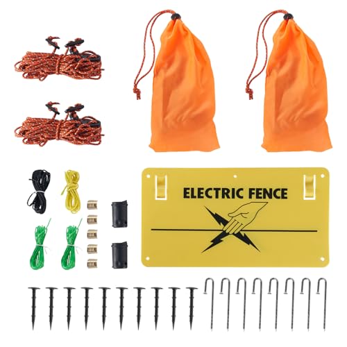 VEVOR Electric Poultry Netting, 48" H x 168' L, PE Net Fencing Kit with Posts & Double-Spiked Stakes, Utility Portable Mesh for Chickens, Ducks, Geese, Rabbits, Used in Backyards, Farms, and Ranches - size: 48in*168ft, style: Poultry