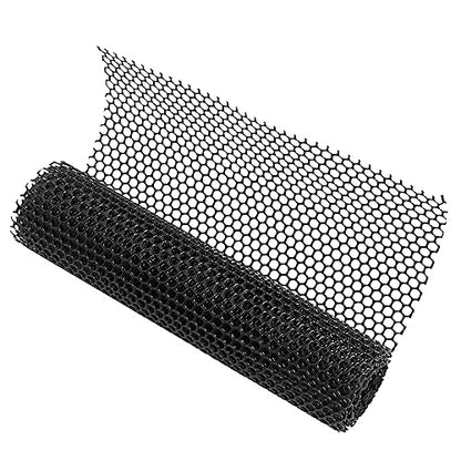 KESYOO 1Roll Hexagonal Plastic Mesh Fencing Durable Garden Netting for Landscape Protection Lightweight Easy to Clean Versatile Use as Poultry Net and Garden Barrier