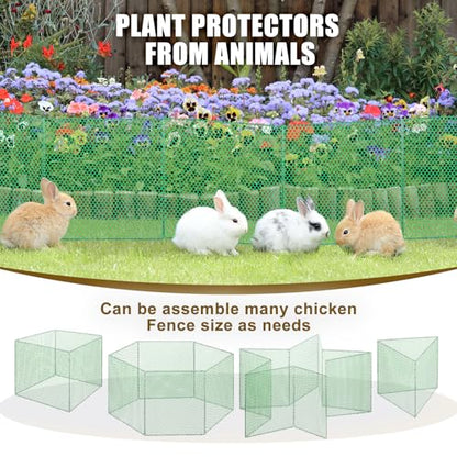 Chicken Tunnel for Outside, 10FT 3 in 1 Metal Chicken Coop and Runs, Foldable Pull-Form Design Chicken Tunnels Runs, Poultry Pen Enclosure for Backyard Farm Yard