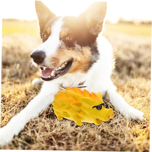 Mipcase Latex Pig Shaped Squeaky Dog Chew Interactive Teeth Grinding Plaything for Puppies Large Breeds Training Reward Pet Play