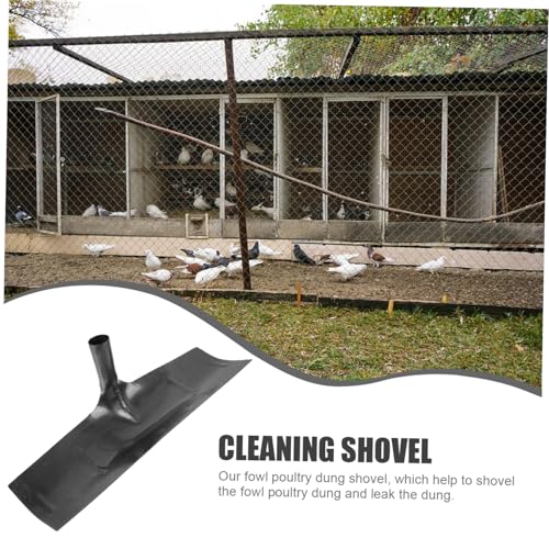 Alasum Stable Metal Farm Shovel Capacity Breeding Manure Scraper for Cow Manure Cleaning Dung Cleaning Tool