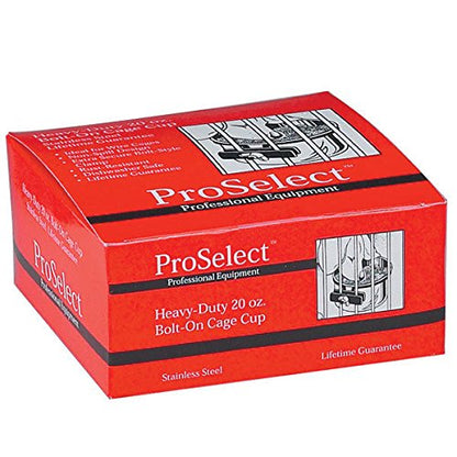 Pro Select Classic Stainless Steel Bolt On Coop Cup Bowls for Dogs - Five Sizes to Choose (48 Ounces) - size: 48 Ounces