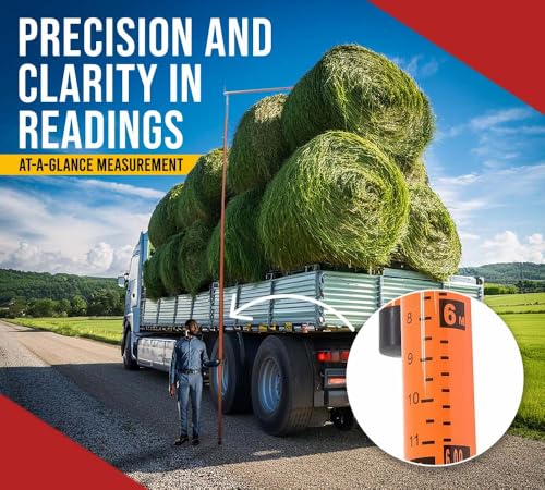 Mytee Products Heavy Duty Load Height Measuring Stick - 15 Ft Truck Trailer Oversize - color: 1 - Pack, size: 15 Feet