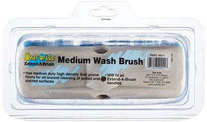 Star brite Medium Wash Brush (Blue), 8-Inch (Pack of 6) - color: Blue, size: Standard 8" Brush (Pack of 6)