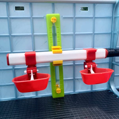 Hatching Time 9.5" Chick Brooders – Stackable or 2-Section Options with Automatic Heating, Modular Design, Easy to Clean, Ideal for Quail, Pheasant, and Baby Chicks (2 Layer) - style: 3 Section, 2 Layer