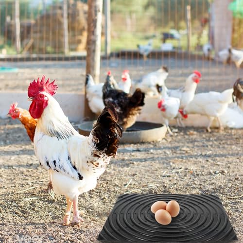 VANZACK Reusable Chicken Nesting Pads Breathable Laying Mats for Coop Nest Box Chick House Easy to Clean Non-Skid Design Keep Eggs