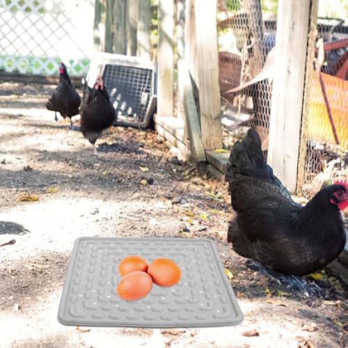 SUPVOX 2Pcs Washable Chicken Nest Pads Soft Egg Laying Mat for Nesting Box Durable Chicken Coop Accessories Reusable Chicken Cage Mats for Hen House Easy to Clean