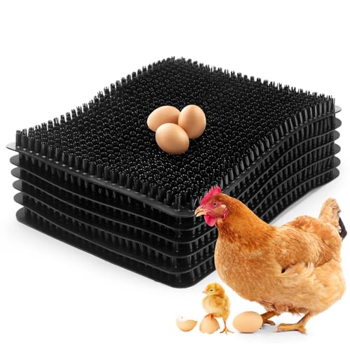 Chicken Nesting Pads, Washable Nesting Pads for Chicken Coop, Nesting Box Pads, Chicken Bedding for Coop, 6 Pack Chicken Nesting Box Pads, Fits Most Chicken Laying Pads 12"x13"