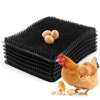 Chicken Nesting Pads, Washable Nesting Pads for Chicken Coop, Nesting Box Pads, Chicken Bedding for Coop, 6 Pack Chicken Nesting Box Pads, Fits Most Chicken Laying Pads 12"x13"