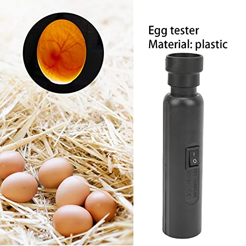 Egg Candler Tester, Bright Cool LED Light Candling Lamp Rechargeable Egg Monitoring Tester with Extension Line for Monitoring Eggs Development (Egg Lighter US Standard) - size: Egg lighter US standard
