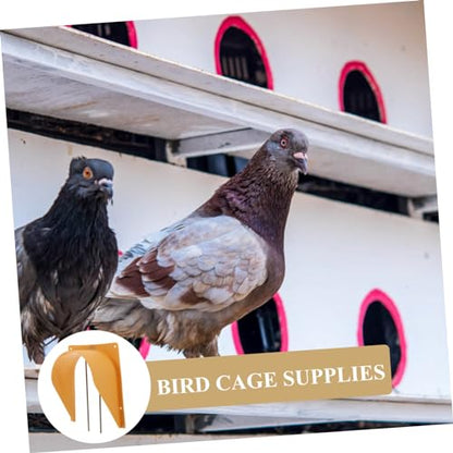 4pcs European Style Pigeon Cage Door Reusable Easy Installation for Racing Jumping Events Bird Accessory for Homing Pigeons