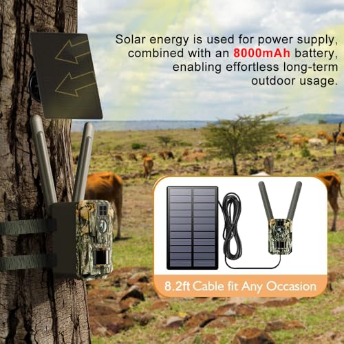 Outdoor Wildlife Trail Camera Wireless Security Camera with Camouflage Pattern Motion Detection for Hunting Surveillance