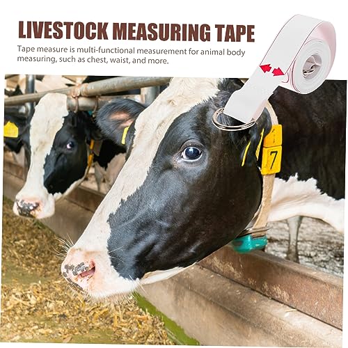 UPKOCH Weight Measuring Tape for Cattle Pigs Compact Portable Measuring Tool for Animal Body Measurements for Livestock Weight Assessment