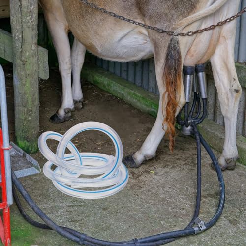 Pvc Milking Machine Replacement Tube for Goat and Dairy Setup, Food Grade Milking Equipment Hose Easy Cleaning and Wear-resistant Features for Farm Use