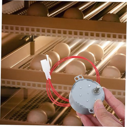 ORFOFE 110v Farm Incubator Motor Motor Replacement for Egg Turner Energy-efficient Supply