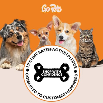 GoPets Self-Cleaning Slicker Brush for Dogs & Cats, Deshedding & Dematting Comb with Retractable Bristles, Undercoat Tool for Long Haired Dogs, Non-Slip Handle, Detangler for Mats & Shedding Fur - style: Slicker Dematting Comb