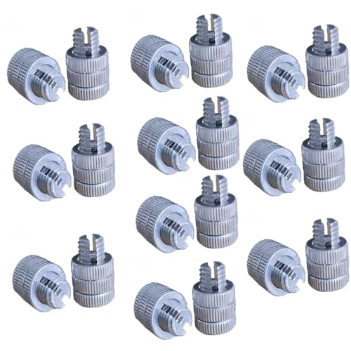 20Pcs Aluminium Alloy Split Bolt Joint Clamp, Electrical Wire Splice Jumper Connector for Multiple High Tensile Electric Fence Wire