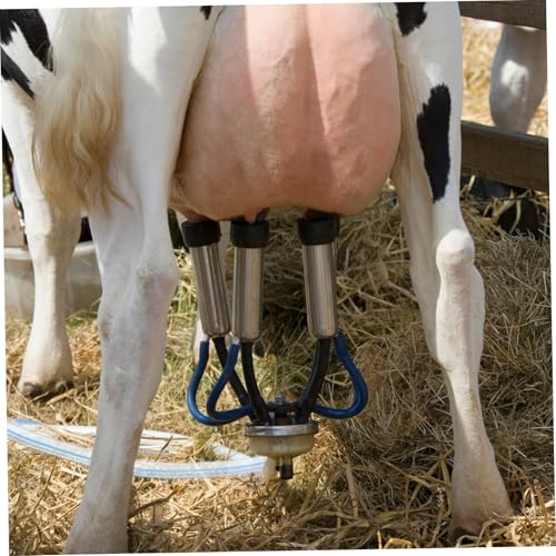 Toddmomy Milking Machine Accessories Pvc Milk Tube Replacement Hose for Dairy Farm Single Pulsation Design