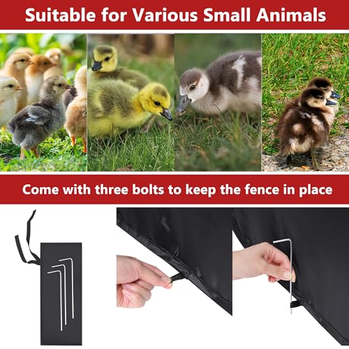 Brooder Box for Chicks, Chicken Brooder Box Starter Kit Up to 15 Baby Chicken Cage Coop