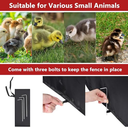 Brooder Box for Chicks, Chicken Brooder Box Starter Kit Up to 15 Baby Chicken Cage Coop