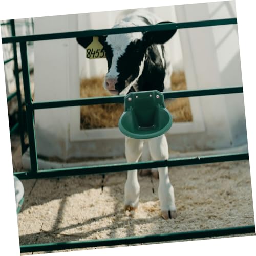 Plastic Sheep Water Bowl Livestock Drinking Feeder for Cattle Goats Sheep Easy to Clean Sturdy Design for Farm Use Automatic Water Dispenser Float Valve
