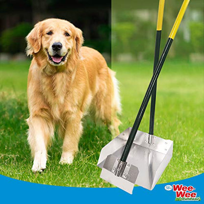 Four Paws Wee-Wee Pooper Scoopers for Dogs l Outdoor Rake l Spade & Pan l Pooper Scooper Set - size: Large, 9.5" x 10" x 38", style: Spade & Pan Set