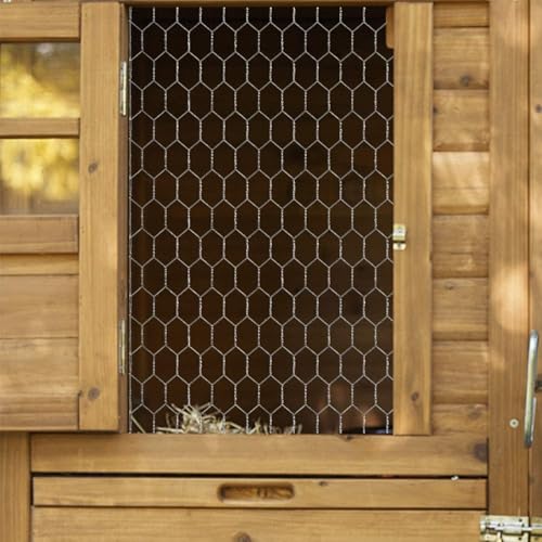 Fencer Wire 20 Gauge Galvanized Poultry Hex Netting with 2 inch Mesh (5ft. x 50ft.) - size: 5 ft. x 50 ft.