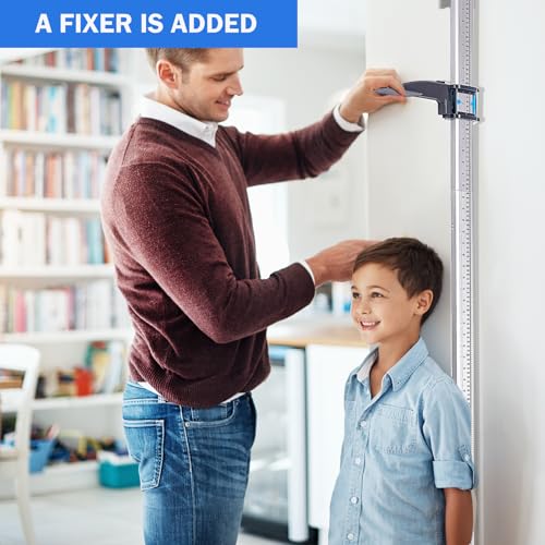 Height Measurement，Medical Portable Stadiometer, Height Rod，Portable Height Measuring Rod(Error Accuracy is Adjustable)，8-85 in/20-217 cm，Used in Homes, Offices, Gyms, Schools, etc