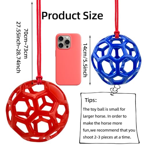 Farm Stall Hanging Feeder Toy Ball for Horses, Goats, Sheep – Durable TPR Feeding Ball, Hay Feeder for Animal Enrichment, Stretch-Resistant Design (Green) - color: green
