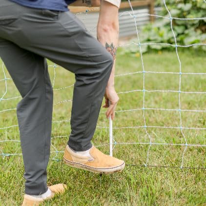42" x 164' Standard Electric Poultry Netting Kit with A/C Energizer (11/42/3) Electric Chicken Fence Kit for Backyards, Homesteads, and on Farms and Ranches - style: AC Energizer- N1500