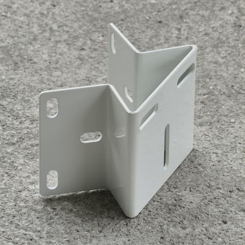 Exterior Outside Wall Corner Mount Metal Bracket Right Angle CCTV Surveillance Camera Holder Adapter