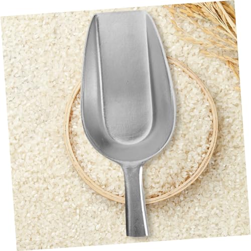 HANABASS Heavy Duty Food Scoop Retro Grain Shovel Aluminium Scoop Livestock Fodder Bulk