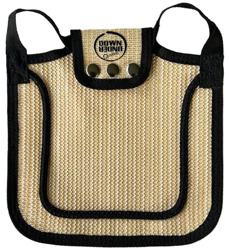 DOWN UNDER OUTDOORS Medium-Large Chicken Saddle with Adjustable Straps, Chicken Apron, Poultry Saver, Pet Supplies, Including Shoulder Cover (Sand Mesh)… - color: Sand Mesh
