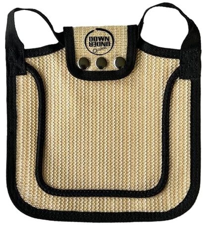 DOWN UNDER OUTDOORS Medium-Large Chicken Saddle with Adjustable Straps, Chicken Apron, Poultry Saver, Pet Supplies, Including Shoulder Cover (Sand Mesh)… - color: Sand Mesh