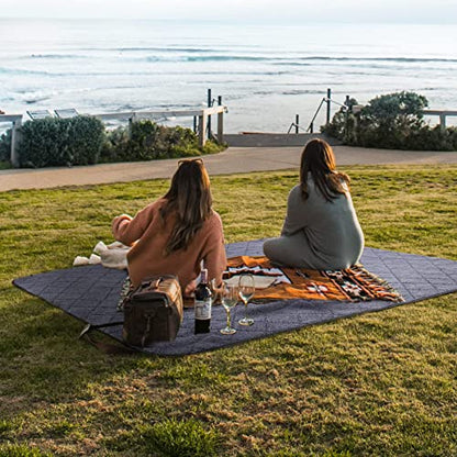 REDCAMP 59"x 78" Waterproof Outdoor Camping Blanket, Stadium Blankets for Camping with Sherpa Fleece Lining, Large Windproof Blanket for Picnic Hiking Road Trip, Machine Washable - color: Red/59"x 79" Red