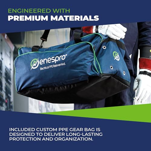 Premium Class 00 Insulated Electrical Gloves Kit, 500V AC / 750V DC, YellowWeaver Arborist Legacy Logging Belt & Suspenders - size: Gloves - X-Large Kit, Size 12
