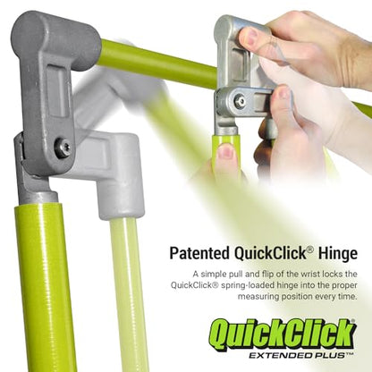 QuickClick Extended Plus™ Load Height Measuring Stick – Measures Up to 20 Feet – Measure Your Load Before You Hit The Road™ - size: Extended Plus - Measures Up To 20'