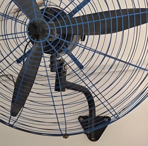 Industrial Grade Wall Mounting Fan Bracket - Heavy Duty Commercial Fans Wall Mount Holder, Adjustable Wall Support Rack for 550/650/750 Fans, Durable Steel Construction, Easy Installation