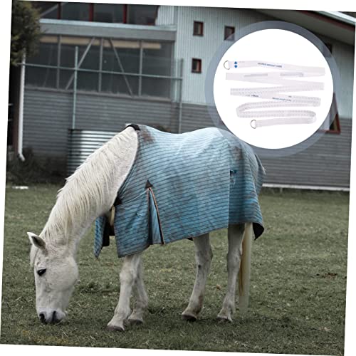 Housoutil Horse Measuring Tape for Livestock Measure Tape for Accurate Horse Height and Weight Measurement Portable and Reusable Farm Tool