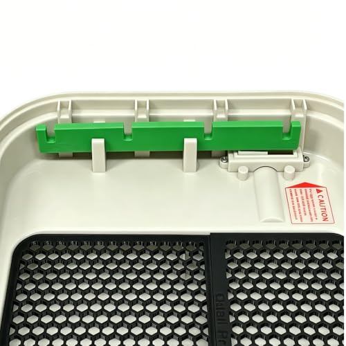 Egg Turner Bar Replacement for Maticoopx 20 Incubator – Egg Tray Turning Rack Part, Restores Automatic Egg Turning, Easy Snap-in Installation (Green) - color: Green