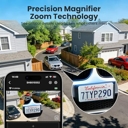 SOLIOM Security Cameras Wireless Outdoor,4K Ultra HD for Day and Night, No Subscription,Built in Radar,Solar Powered Cameras for Home Security, 360° Pan Tilt Auto Tracking,5G & 2.4G WiFi, 2-Cam Kit - size: 2-Cam-KIt