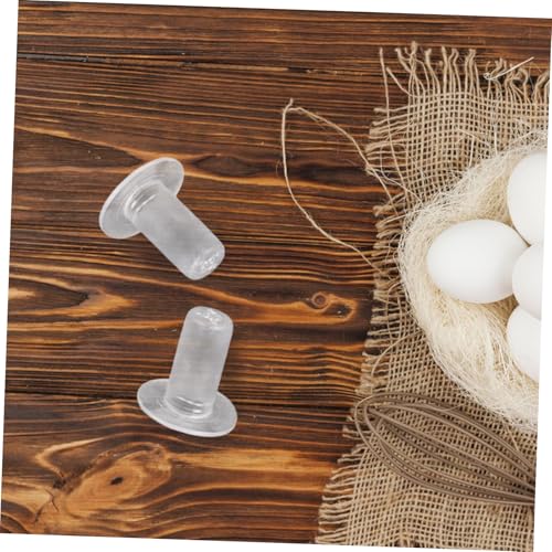 Mipcase 5pcs Animal Teat Nipple for Calves and Goats Soft Feeding Nipple Accessories Easy to and Replace for Pet Nursing Bottles