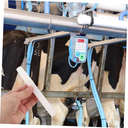 4pcs Replacement Milking Machine Tubing Rubber Milk Lines Leakproof Suction Tubes for Farm Use