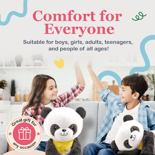 Lilly's Love Weighted Stuffed Animals for Adults & Kids — 5lb Calming Panda Plush for Anxiety, ADHD & Sensory | Machine Washable Weighted Stuffed Animal w/Removable Insert | Pete The Panda - color: Panda