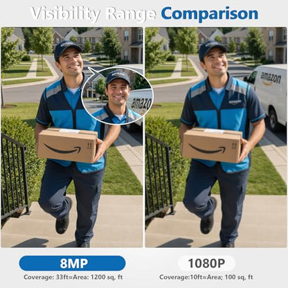 4K Security Cameras Wireless Outdoor with Local Storage Base,No Subscription Required,Solar-Powered,Home Security Cameras System with 360° Pan&Tilt,Auto Tracking,5G & 2.4G Router Compatible,1 Cam kit - size: 1 Cam kit