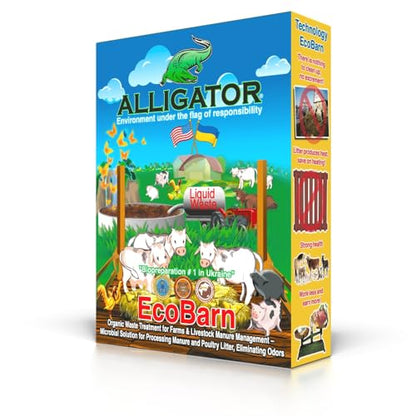 Alligator Organic Waste Treatment for Farms & Livestock Manure Management