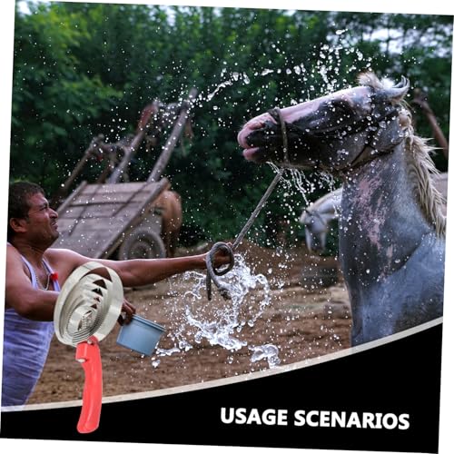Toddmomy 1pc Horse Grooming Brush for Cattle and Livestock Ergonomic Hair Comb Toothed Design for Cleaning and Itch Relief Circulation Easy to Clean and Use