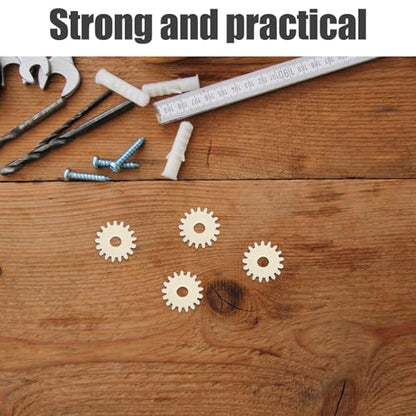 6pcs Incubator Gears Replacement for Egg Incubator and Hatching Machine Plastic Engine Reversible Gear for Efficient Egg Turning and Easy Installation