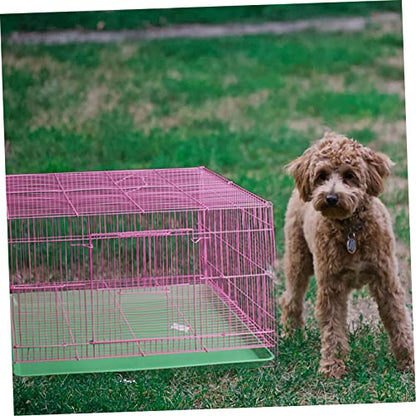 Yardwe Pet Toilet Chassis Replacement Tray for Animal Cage Heavy Duty Bedpan for Rabbit Chicken Small Pig Easy to Leakproof